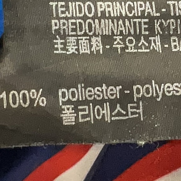 Zara Red White Blue Striped Long Sleeve Tie Front Bodysuit Size Medium - Picture 8 of 11